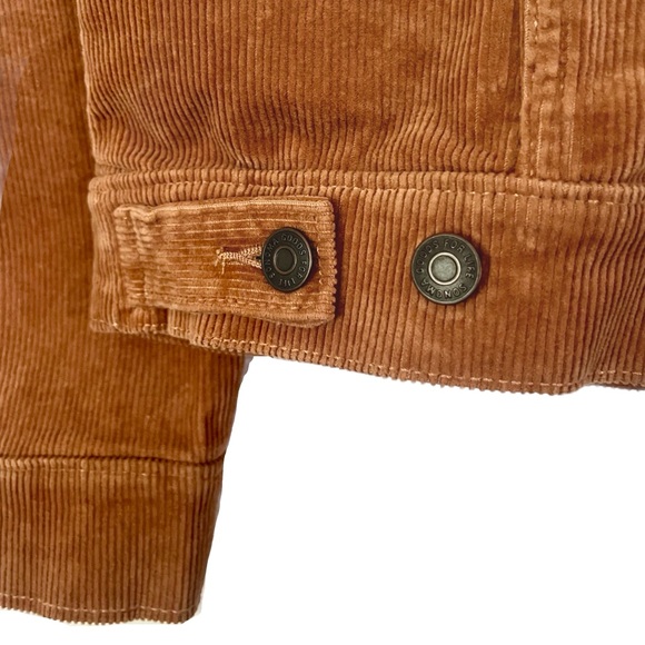 Sonoma Tan Corduroy Button Down Jacket - Picture 4 of 4